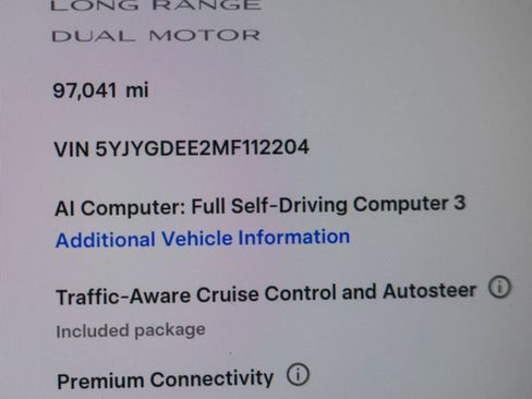 Used 2021 Tesla Model Y Long Range AWD/4WD image 8