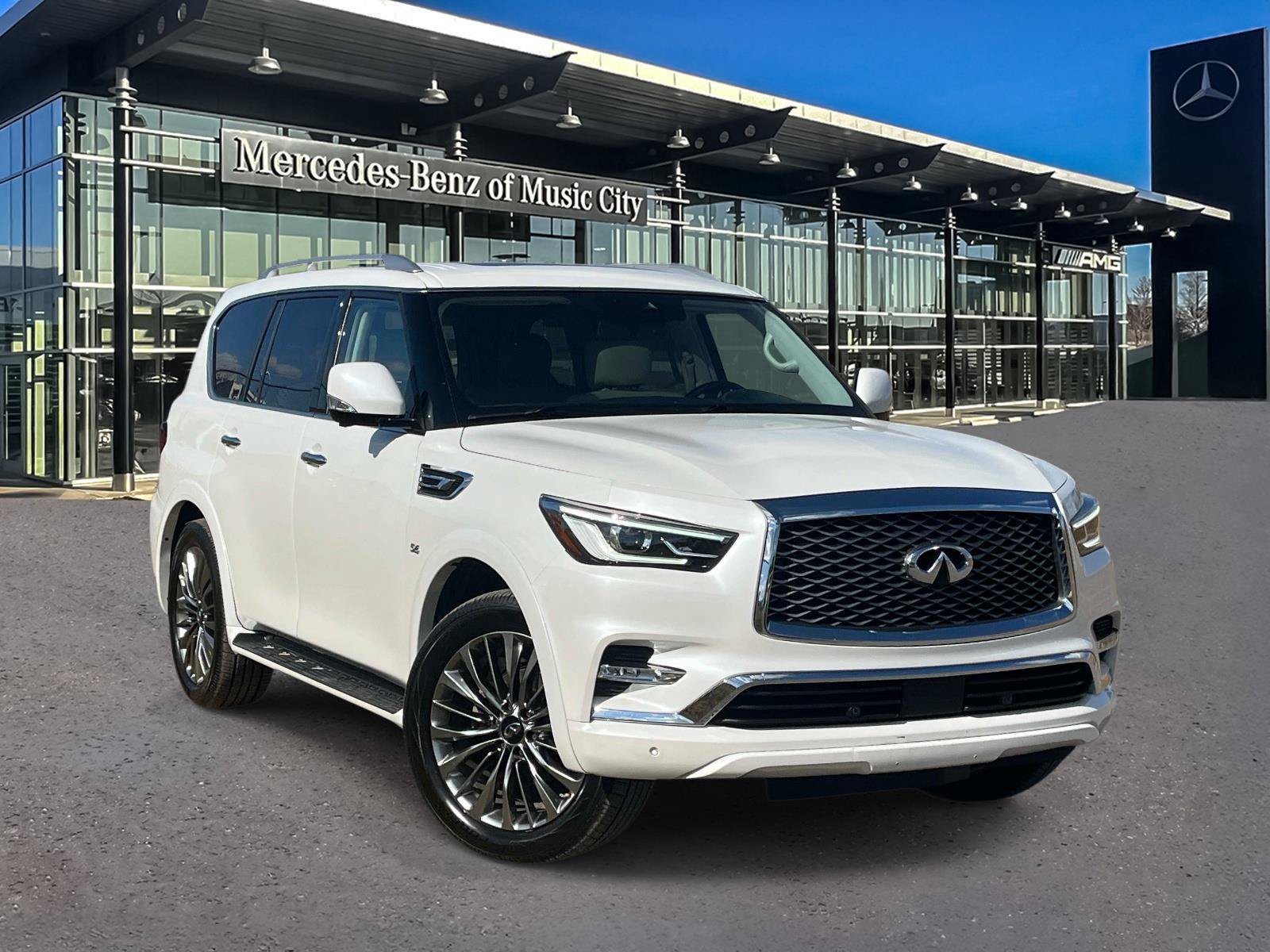 Used 2019 INFINITI QX80 Luxe w/ 22" Wheel Package AWD/4WD image 1