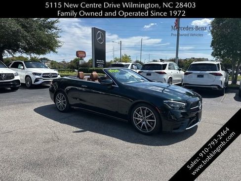 Certified 2023 Mercedes-Benz E 450 4MATIC Cabriolet w/ AMG Line image 2