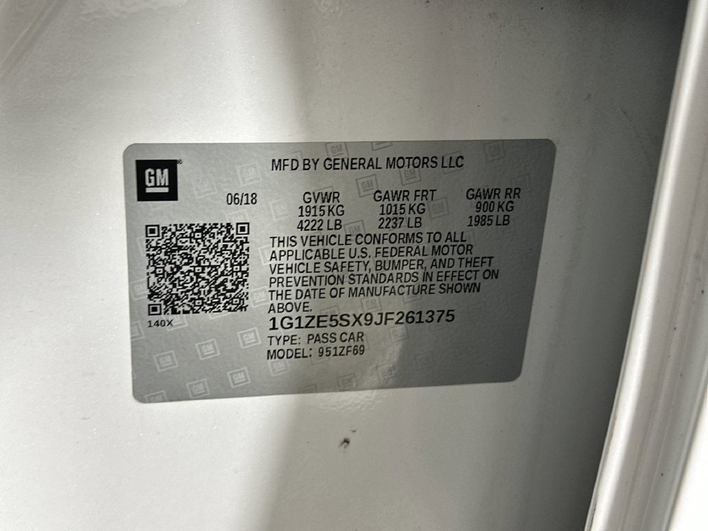 Used 2018 Chevrolet Malibu Premier FWD image 36