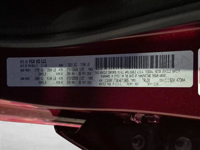 Used 2019 RAM 1500 Laramie w/ Sport Appearance Package AWD/4WD image 24