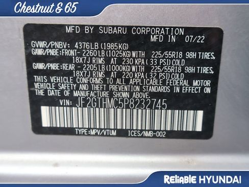 Used 2023 Subaru Crosstrek 2.5i Limited AWD/4WD image 41