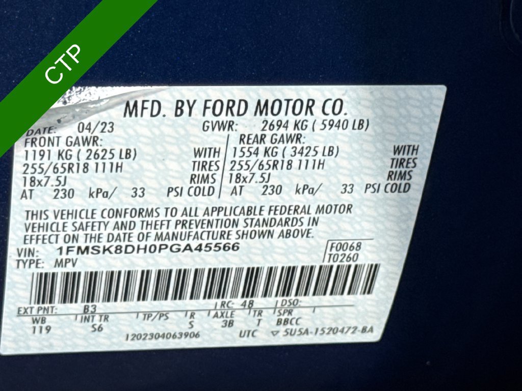 Used 2023 Ford Explorer XLT w/ Equipment Group 202A AWD/4WD image 25