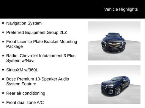 Certified 2023 Chevrolet Traverse High Country AWD/4WD image 13