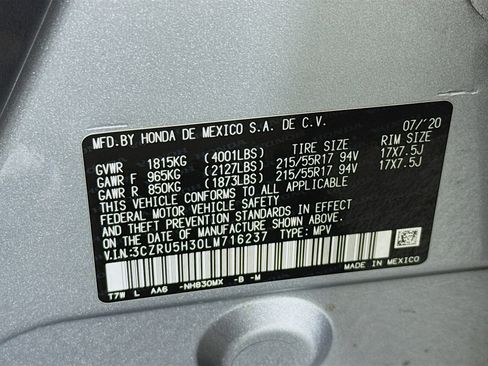 Used 2020 Honda HR-V LX image 38