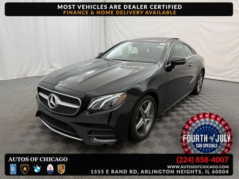 Used 2018 Mercedes-Benz E 400 4MATIC Coupe image 1