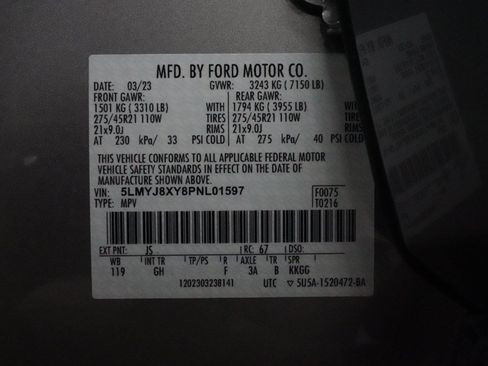 Used 2023 Lincoln Aviator Grand Touring AWD/4WD image 41