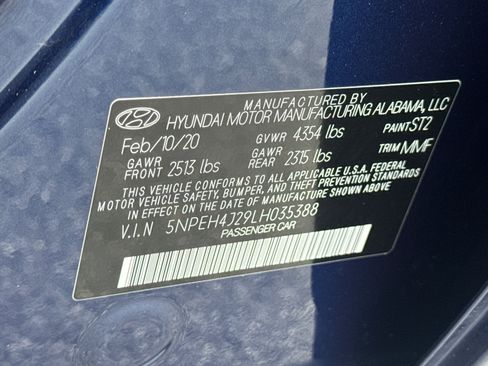 Used 2020 Hyundai Sonata Limited image 36