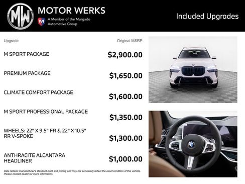 New 2027 BMW X7 xDrive40i w/ M Sport Package AWD/4WD image 4