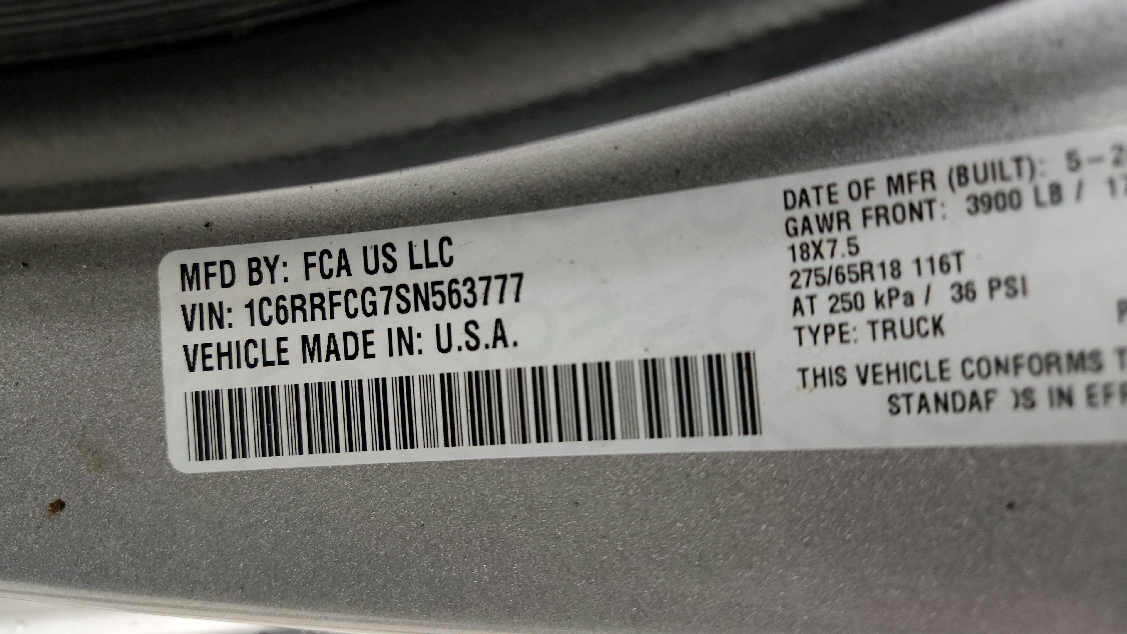 Used 2025 RAM 1500 Tradesman AWD/4WD image 20