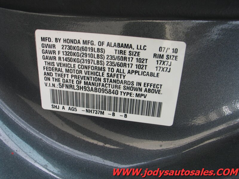 Used 2010 Honda Odyssey Touring image 36