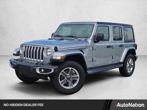 Used 2020 Jeep Wrangler Unlimited Sahara AWD/4WD image 1