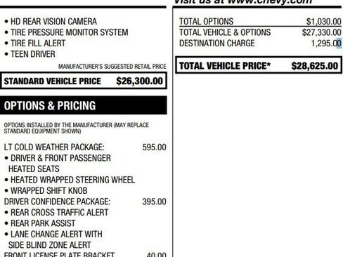 Certified 2025 Chevrolet TrailBlazer LT w/ LT Cold Weather Package image 2