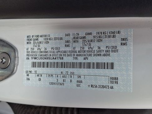 Used 2025 Ford Escape Active FWD image 29