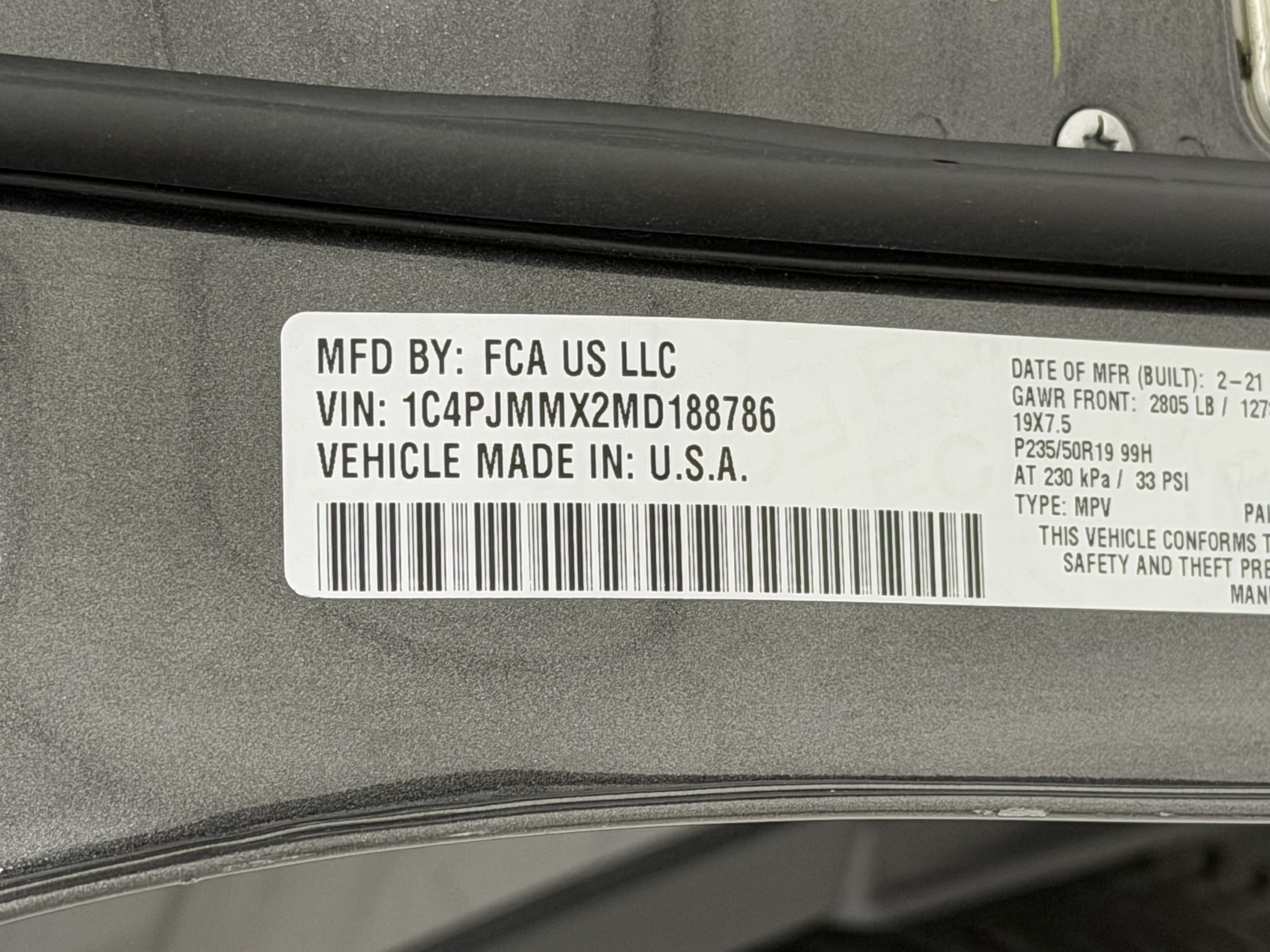 Used 2021 Jeep Cherokee Latitude Lux 80th Anniv w/ Quick Order Package 26U 80TH AWD/4WD image 59