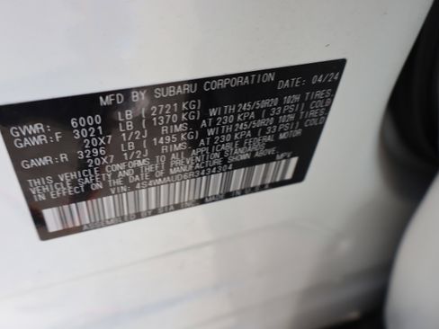 Used 2024 Subaru Ascent Limited w/ Technology Package image 46