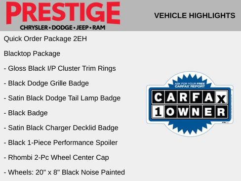Used 2023 Dodge Charger GT w/ Blacktop Package RWD image 2