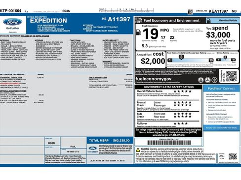 Used 2019 Ford Expedition XLT w/ Equipment Group 202A image 9