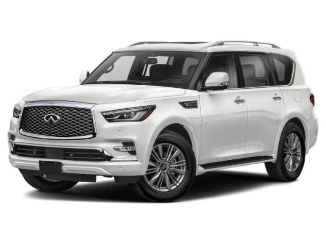 Used 2022 INFINITI QX80 Luxe w/ Cargo Package AWD/4WD image 1