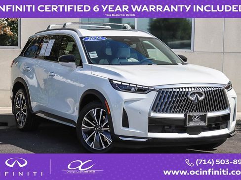 Certified 2026 INFINITI QX60 Luxe w/ Cargo Package FWD image 1