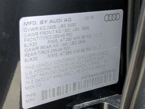 New 2025 Audi Q5 2.0T Premium Plus image 17