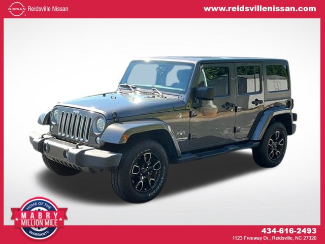Used 2018 Jeep Wrangler Unlimited Sahara w/ Connectivity Group AWD/4WD image 1