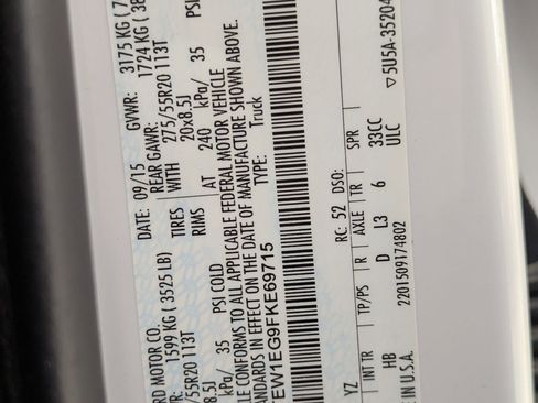 Used 2015 Ford F150 Lariat w/ Equipment Group 502A Luxury image 19