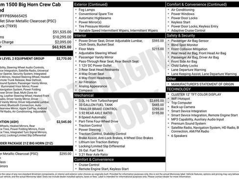 Certified 2025 RAM 1500 Big Horn AWD/4WD image 53