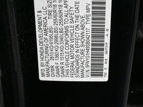 Used 2025 Honda Pilot EX-L image 17