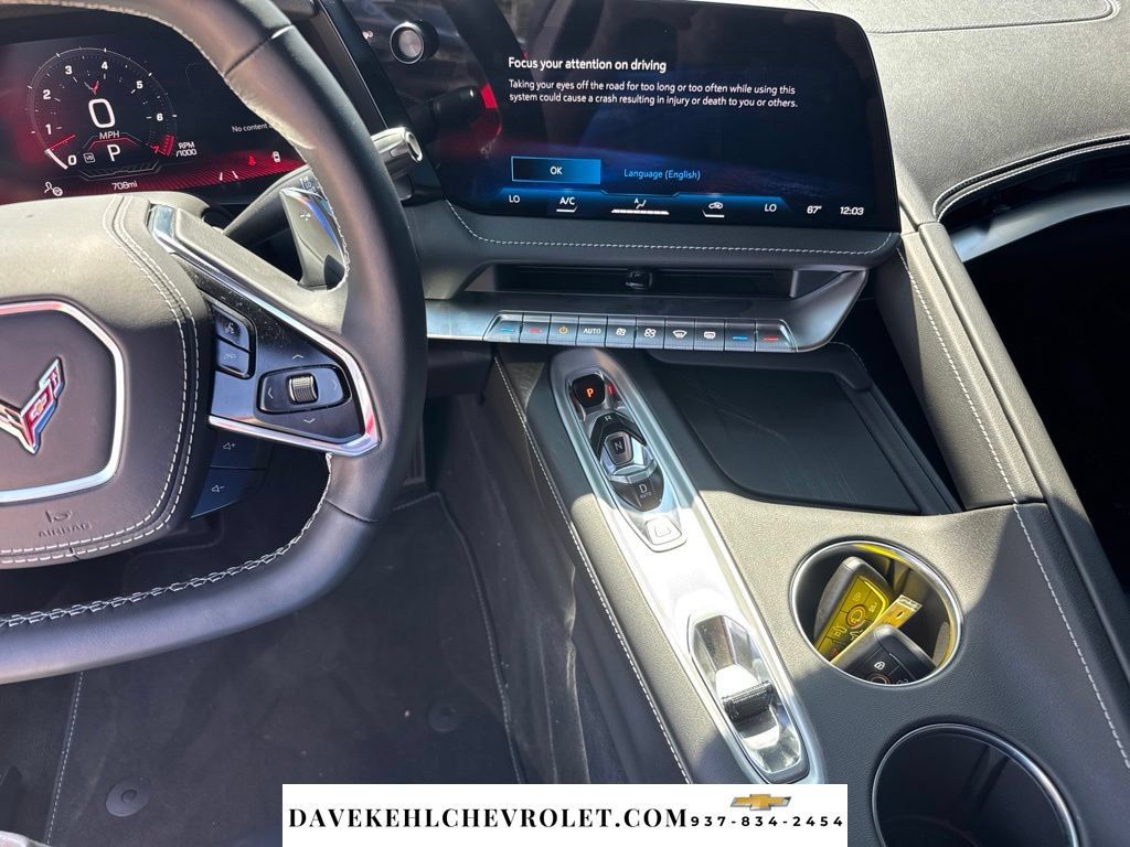 Used 2026 Chevrolet Corvette Stingray Coupe w/ Z51 Performance Package RWD image 12