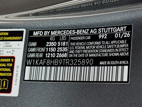 New 2026 Mercedes-Benz C 43 AMG 4MATIC Sedan image 33