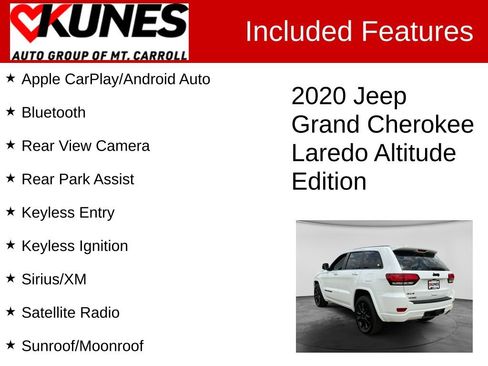 Used 2020 Jeep Grand Cherokee Altitude AWD/4WD image 3