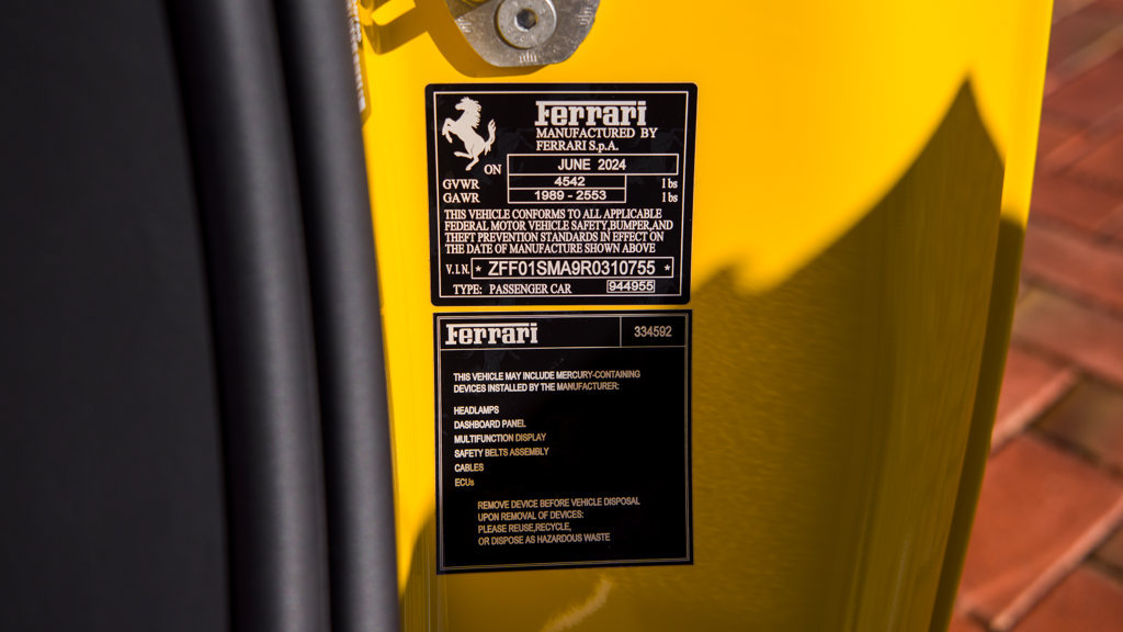Certified 2024 Ferrari 296 GTS RWD image 43