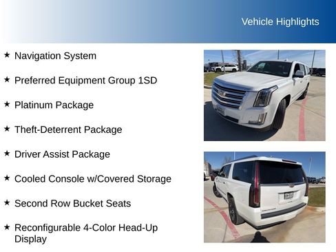 Used 2017 Cadillac Escalade ESV Platinum image 5
