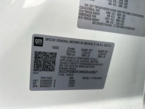 Used 2022 Chevrolet Silverado 1500 Custom image 18