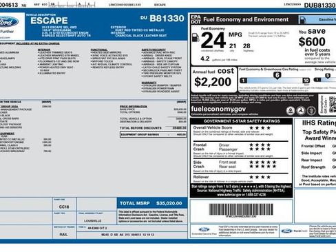 Used 2013 Ford Escape SEL AWD/4WD image 4