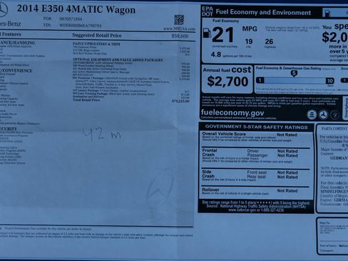 Used 2014 Mercedes-Benz E 350 4MATIC Wagon image 32