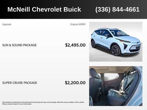 Used 2022 Chevrolet Bolt EUV Premier w/ Sun & Sound Package image 5