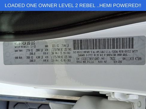 Used 2019 RAM 1500 Rebel w/ Rebel Level 2 Equipment Group AWD/4WD image 27