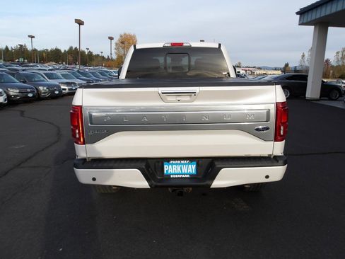 Used 2015 Ford F150 Platinum w/ Technology Package AWD/4WD image 4