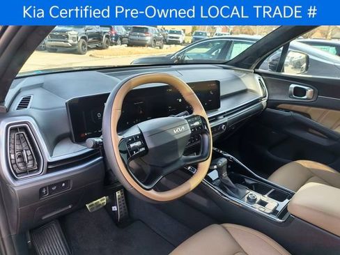 Certified 2026 Kia Sorento SX Prestige w/ Olive Brown Leather Package image 2