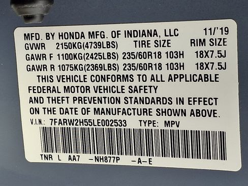 Used 2020 Honda CR-V EX image 27