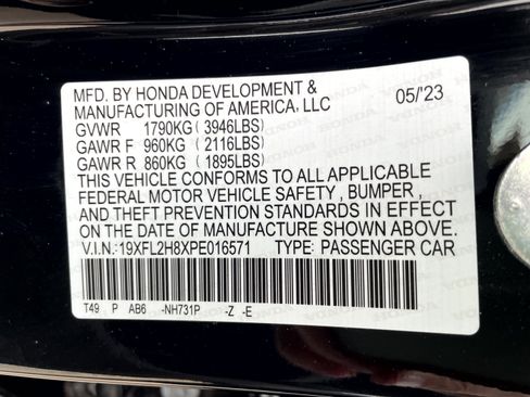 Used 2023 Honda Civic Sport image 21
