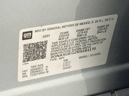 Certified 2024 Chevrolet Equinox LT AWD/4WD image 24