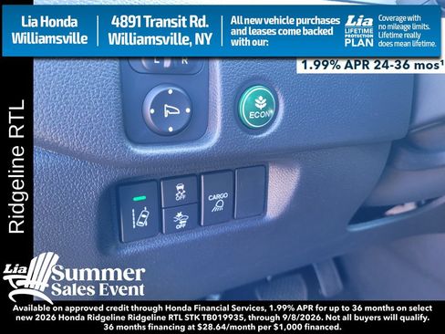 New 2026 Honda Ridgeline RTL image 14