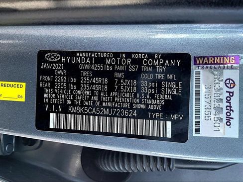 Used 2021 Hyundai Kona Ultimate w/ Cargo Package AWD/4WD image 35