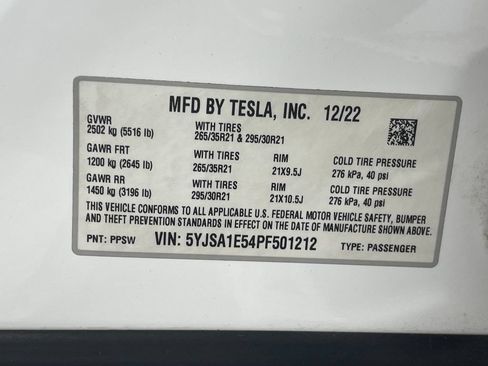 Used 2023 Tesla Model S AWD/4WD image 27
