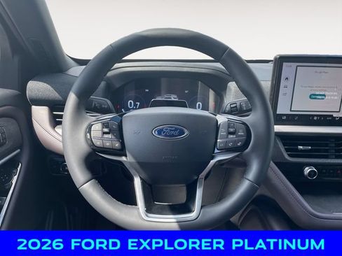 New 2026 Ford Explorer Platinum w/ LUX Leather Package AWD/4WD image 12