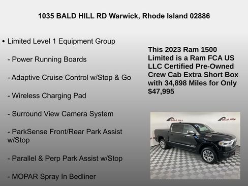 Certified 2023 RAM 1500 Limited image 14