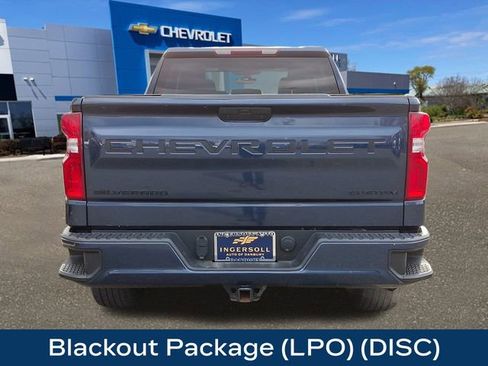 Used 2022 Chevrolet Silverado 1500 Custom w/ LPO, Blackout Package image 7